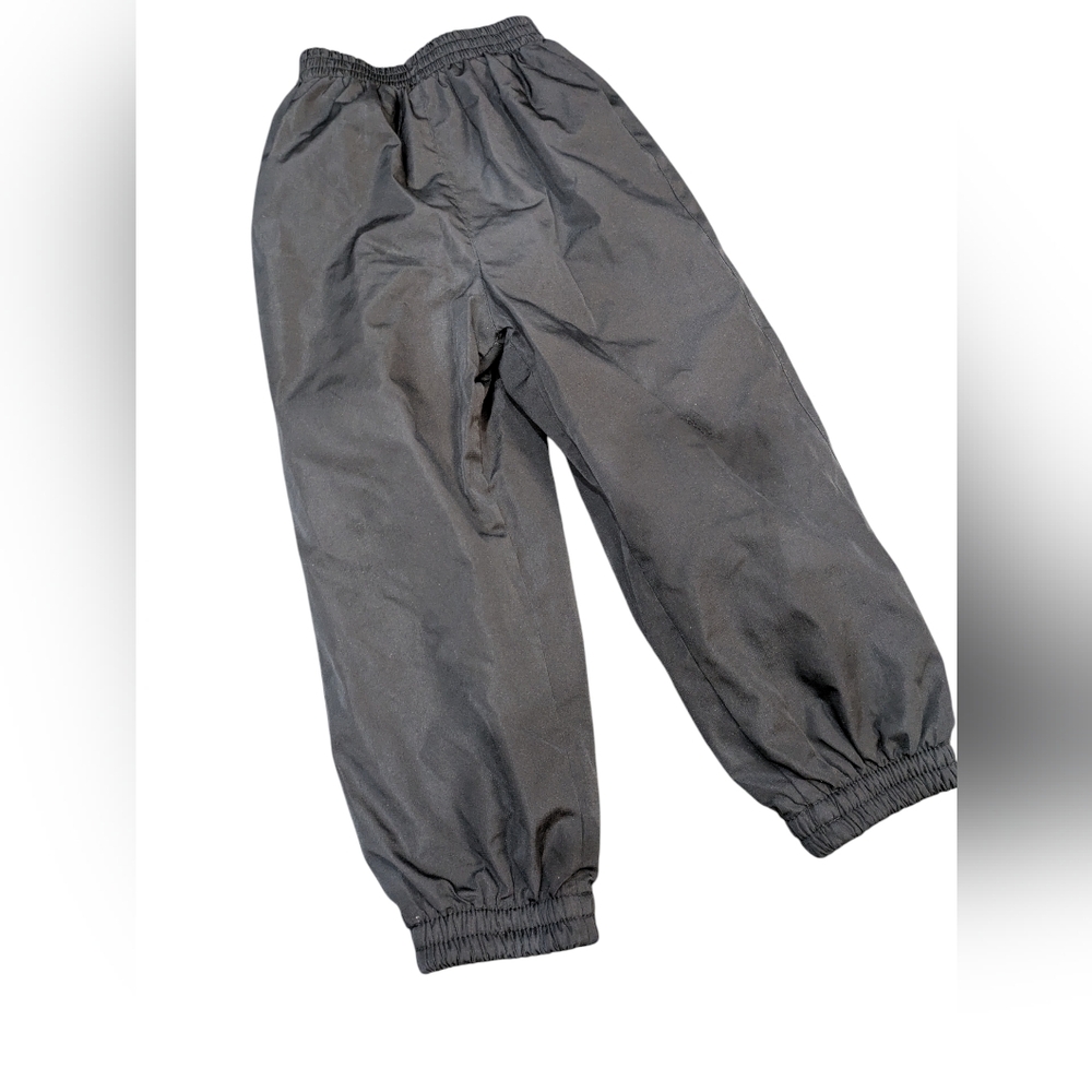 💟10/20$ Kids Black Elastic Waist Outdoor Insulate Pants 3T